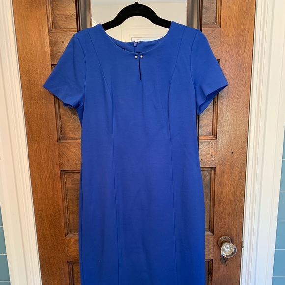 Talbots Ponte Sheath Dress - Picture 2 of 6